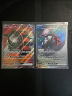 Pokemon TCG Iron Treads ex 248/198 AND 233/198 SV01: S&V Base set full arts - Image 1
