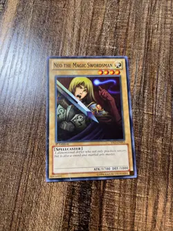 Yugioh 1st Edition Neo The Magic Swordsman YS13-EN003 Common HP - Image 1
