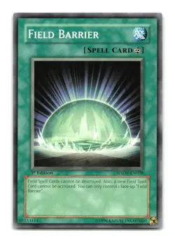 Field Barrier - SDZW-EN028 1st Edition - YuGiOh-LP - Image 1
