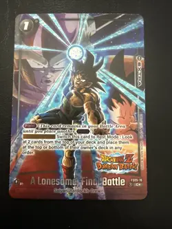 A Lonesome Final Battle FS05-16 Alt Art New Adventure Dragon Ball Dokkan Card - Image 1
