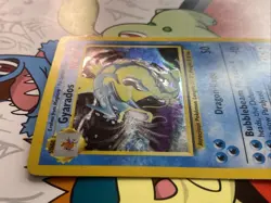 Gyarados 6/102 Base Set Unlimited Holo Rare Pokemon Card WOTC MP! - Image 3