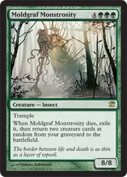 Moldgraf Monstrosity -Foil Light Play MTG Innistrad - Image 1