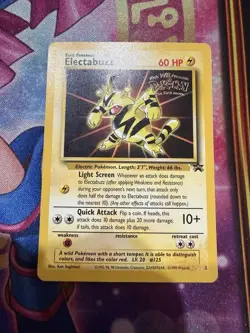 Electabuzz - 2 - Pokemon Wizards Black Star Promo Card WB MP - Image 1