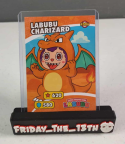 Labubu Charizard Pokemon Labubu Cards Trading Game Card - Image 1