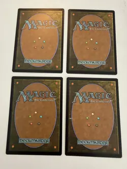 Magic The Gathering MTG Blue Red Lot 4 Locust God Protean Raider Role Reversal - Image 2