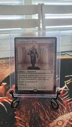 Commander's Plate Regular - Commander Legends x1 MTG Magic - Free Shipping - Image 1