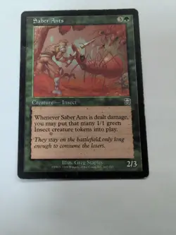 Saber Ants - Mercadian Masques - Magic the Gathering MTG Nice! - Image 1
