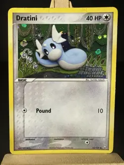 Pokemon Team Rocket Returns Dratini Stamped Reverse Holo 52/109 LP - Image 1