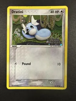 Pokemon Team Rocket Returns Dratini Stamped Reverse Holo 52/109 LP - Image 2