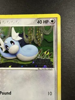 Pokemon Team Rocket Returns Dratini Stamped Reverse Holo 52/109 LP - Image 4