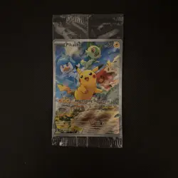 Pokemon Pikachu SVP 027 Scarlet & Violet Paldea Evolved ETB Promo Sealed - Image 1