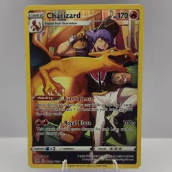 Pokemon Charizard TG03/TG30 Lost Origin Ultra Rare Holo Full Art Stage 2 170 HP - Image 1