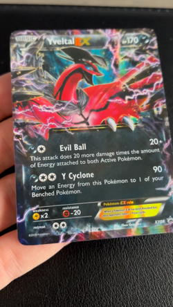Yveltal Ex XY08 Promo Black Star Promo 2014 Pokemon TCG - Image 2