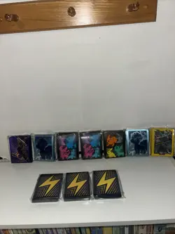 Pokemon TCG Various Sets ETB Deck Sleeves Sealed (Lot Of 10) SV and SWSH - Image 1