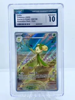 CGC 10 DOLLIV 200/198 - ILLUSTRATION RARE - SCARLET & VIOLET BASE SET - POKEMON - Image 1
