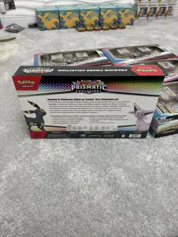 Pokemon TCG Scarlet & Violet Prismatic Evolutions Premium Figure Collection - Image 3
