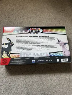 Pokemon TCG Prismatic Evolutions Premium Figure Collection Box New & Sealed - Image 4