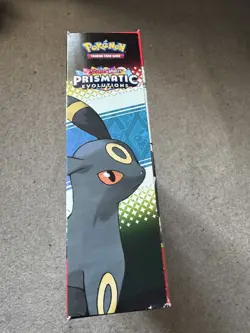 Pokemon TCG Prismatic Evolutions Premium Figure Collection Box New & Sealed - Image 5