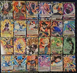 DRAGON BALL SUPER TCG 24 CARD LOT - Image 1