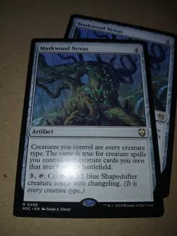 2 x Maskwood Nexus - Commander: Bloomburrow - NM-Mint - MTG - Image 3