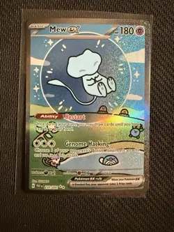 2024 Pokemon Paldean Fates Mew ex #232/091 - Image 1