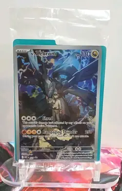 N's Zekrom 031 Ascended Heroes ETB SEALED Pokemon Black Star Promo Holo - Image 1