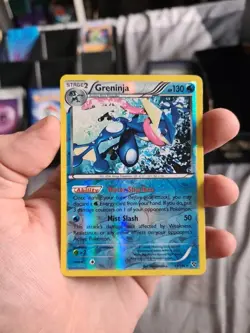 Pokemon TCG Greninja 41/146 XY Base Set Reverse Holo NM - Image 1