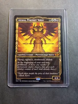 MTG Multiverse Legends Atraxa, Praetor's Voice Card - Unplayed In Top Loader - Image 1