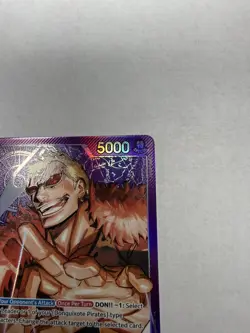 Op14-060 - Donquixote Doflamingo Leader Alt Art One Piece Card English - Image 2