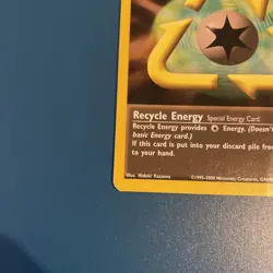 Recycle Energy 1st Edition Non Holo Rare Pokemon TCG Card Neo Genesis 105/111 MP - Image 2