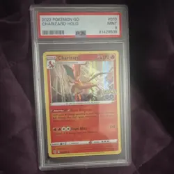 Pokemon Charizard Holo PSA 9 Graded Card Pokemon GO 010/078 - Image 1