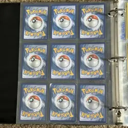 Ultra PRO Pokemon 2” Pokeball Binder 2017 + 45 Card Lot TCG Album - Image 5