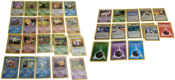 36 Vintage Pokemon GYM HEROES Card Lot, 2000: All Cards Shown Are Included - Image 1