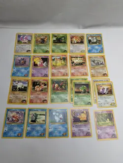 36 Vintage Pokemon GYM HEROES Card Lot, 2000: All Cards Shown Are Included - Image 4