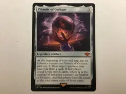 MTG LOTR PALANTIR OF ORTHANC NM (0163) Graded Power - Image 1