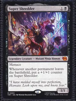 Super Shredder - Mythic - #0083 - MTG: TMNT - NON-FOIL - NM - Image 1