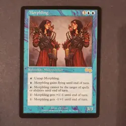 MTG Magic the Gathering Morphling Urza's Saga EX/Excellent Reserved List vintage - Image 1