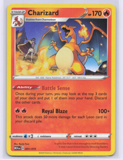 Charizard 001/015 2025 Mcdonald's Promos (NM) Dragon Discovery Pokemon TCG - Image 1