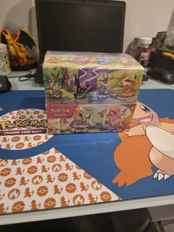 Pokemon TCG: Prismatic Evolutions Mini Tin Display Case | 8 Tins Sealed - Image 1