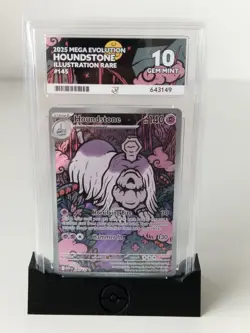 Houndstone 145/132 - Perfect ACE 10 - Mega Evolution - Pokemon TCG - Image 1