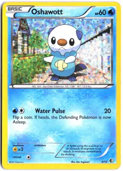 Oshawott 4/12 McDonald's Collection 2011 Pokemon - Image 1