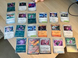Pokemon TCG Team Rocket Deck Bundle – Moltres ex + Houndoom + Trainer Lot - Image 1