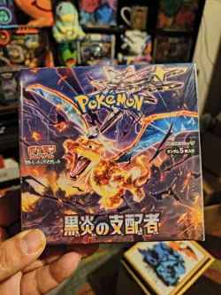 Pokemon TCG Scarlet & Violet - Ruler of the Black Flame Booster Box SV3 - 30... 4521329331386 - Image 1