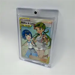 2019 Pokemon Mallow&Lana Cosmic Eclipse Full Art Holo TAGTEAM Trainer Ultra Rare - Image 1