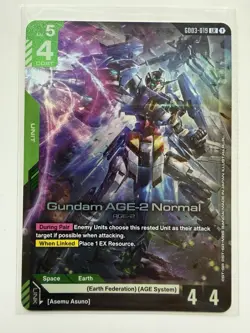 Gundam Card Game GD03-019 LR Gundam Age-2 Normal English - Image 1