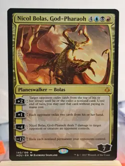 Nicol Bolas, God-Pharaoh Hour of Devastation Card #140 Regular - Image 1