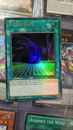 Yu-Gi-Oh! Speed Duel Fusion Gate Spell Card X1 NM 1st Edition Holo - Image 1