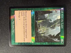 MTG Life From the Loam Serialized Foil Card 003/500 Ravnica Remastered - Image 2