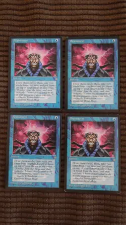 Magic: the Gathering / MtG Brainstorm x4 Ice Age - Image 1