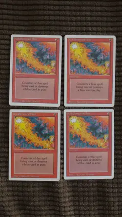 Magic: the Gathering / MtG Red Elemental Blast x4 Revised - Image 1